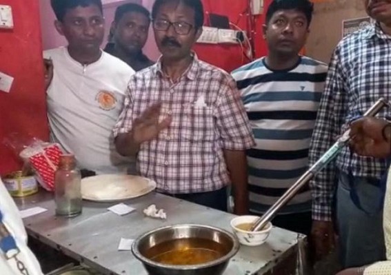 Food safety operation was carried out at various food shops in Belonia sub-division Food safety operation was carried out at various food shops in Belonia sub-division